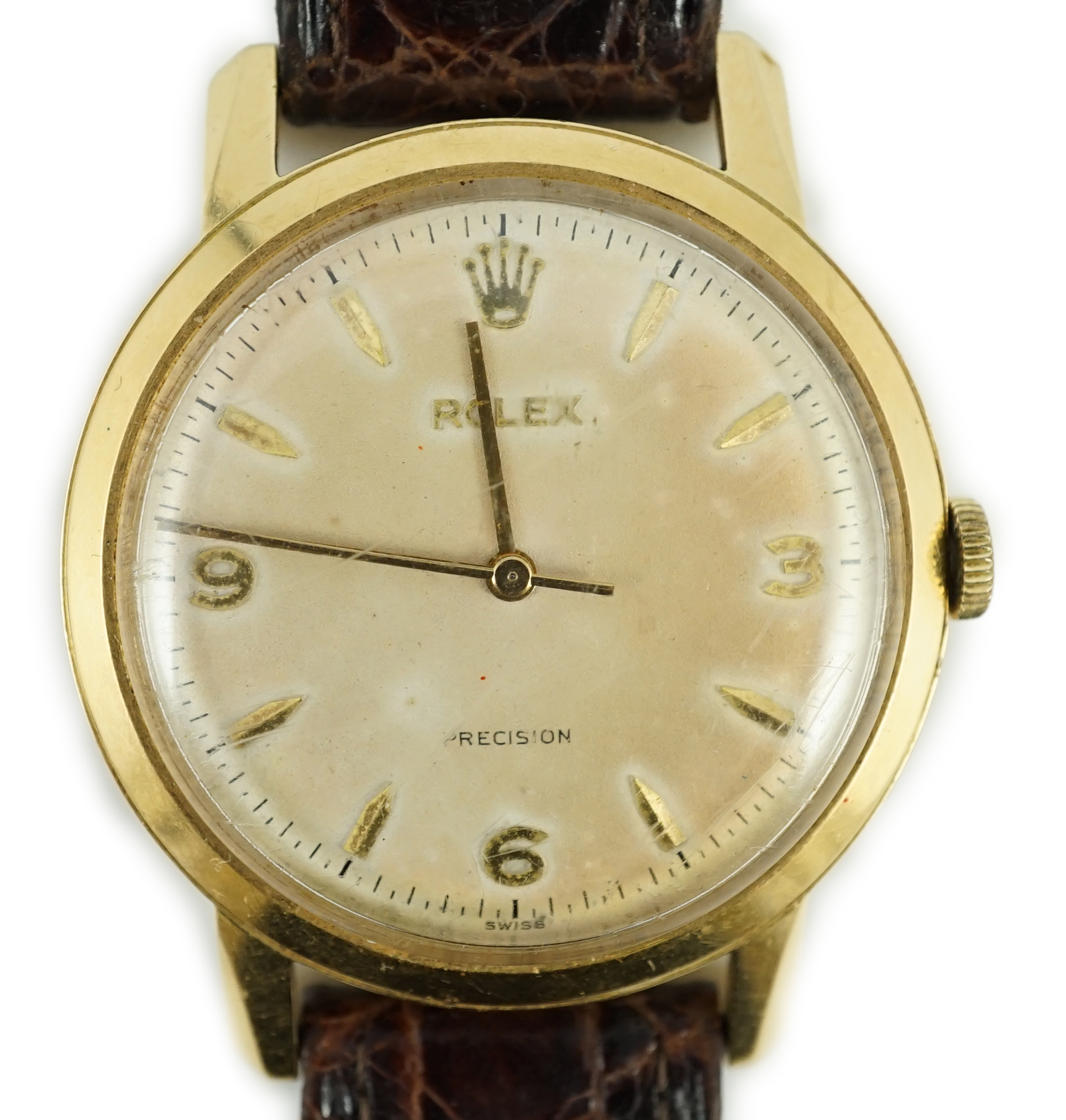 A gentleman's early 1950's Rolex manual wind wrist watch